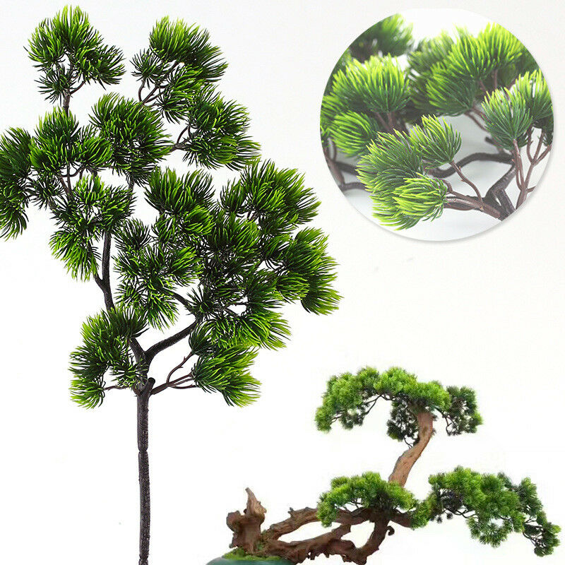 Bonsai Garden Sushi - 42 سنتيمتر نبات اصطناعي فرع الصنوبر