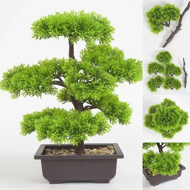 Bonsai Garden Sushi - نباتات اصطناعية الصنوبر بونساي شجرة صغيرة