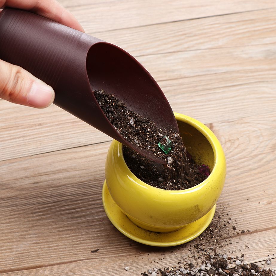Soil Scoop Tool - 1 قطعة البلاستيك التربة مجرفة كوب