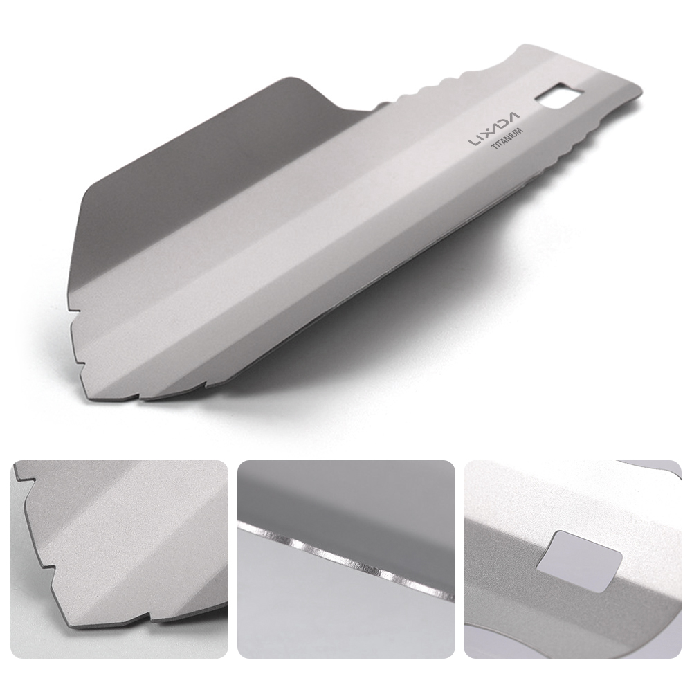 Lixada التيتانيوم حديقة مجرفة  - مراجعة Soil Scoop Tool وسعره