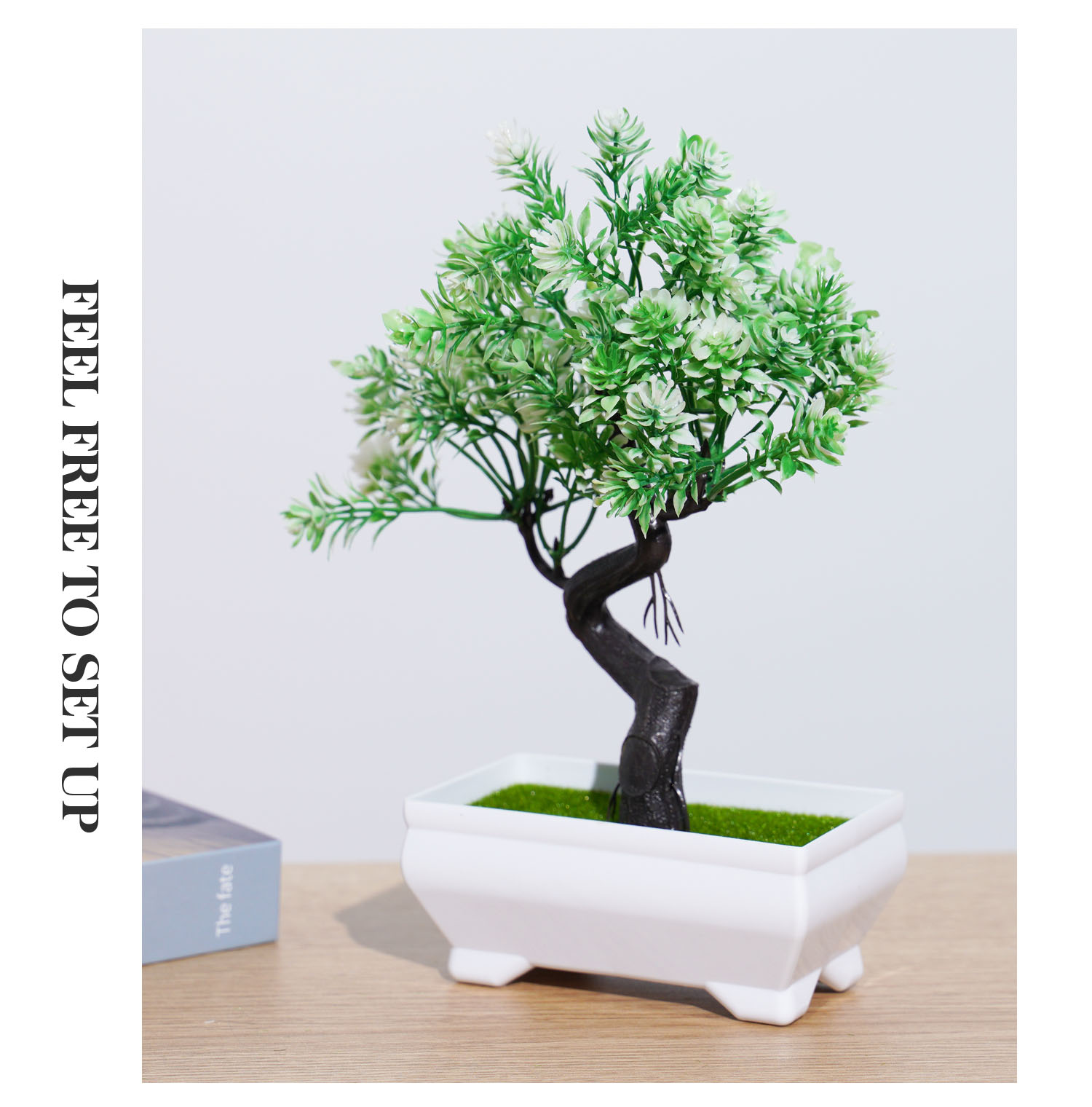 أصيص شجرة بونساي صغير اصطناعي  - مراجعة Bonsai Garden Sushi وسعره
