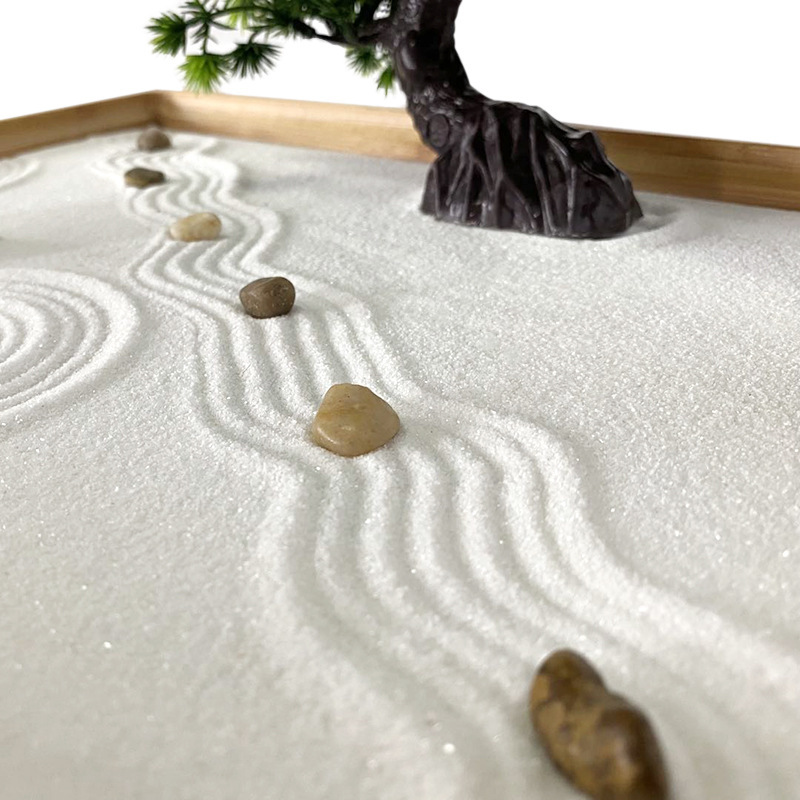 حديقة زن اليابانية للمكتب مع ر - مراجعة Bonsai Tree Zen Garden وسعره