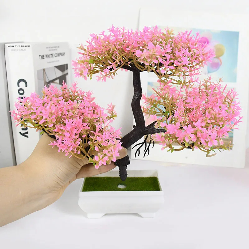 نباتات اصطناعية بونساي وعاء شج - مراجعة Bonsai Garden Sushi وسعره
