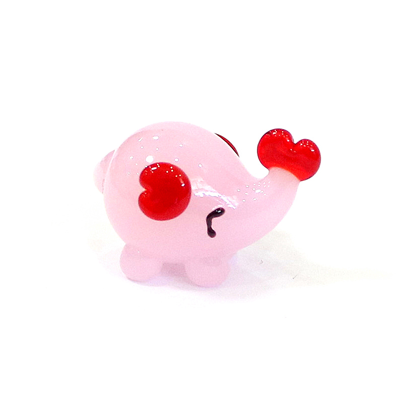 تمثال فيل زجاجي صغير لطيف، زين - مراجعة Bonsai Garden In Japan وسعره